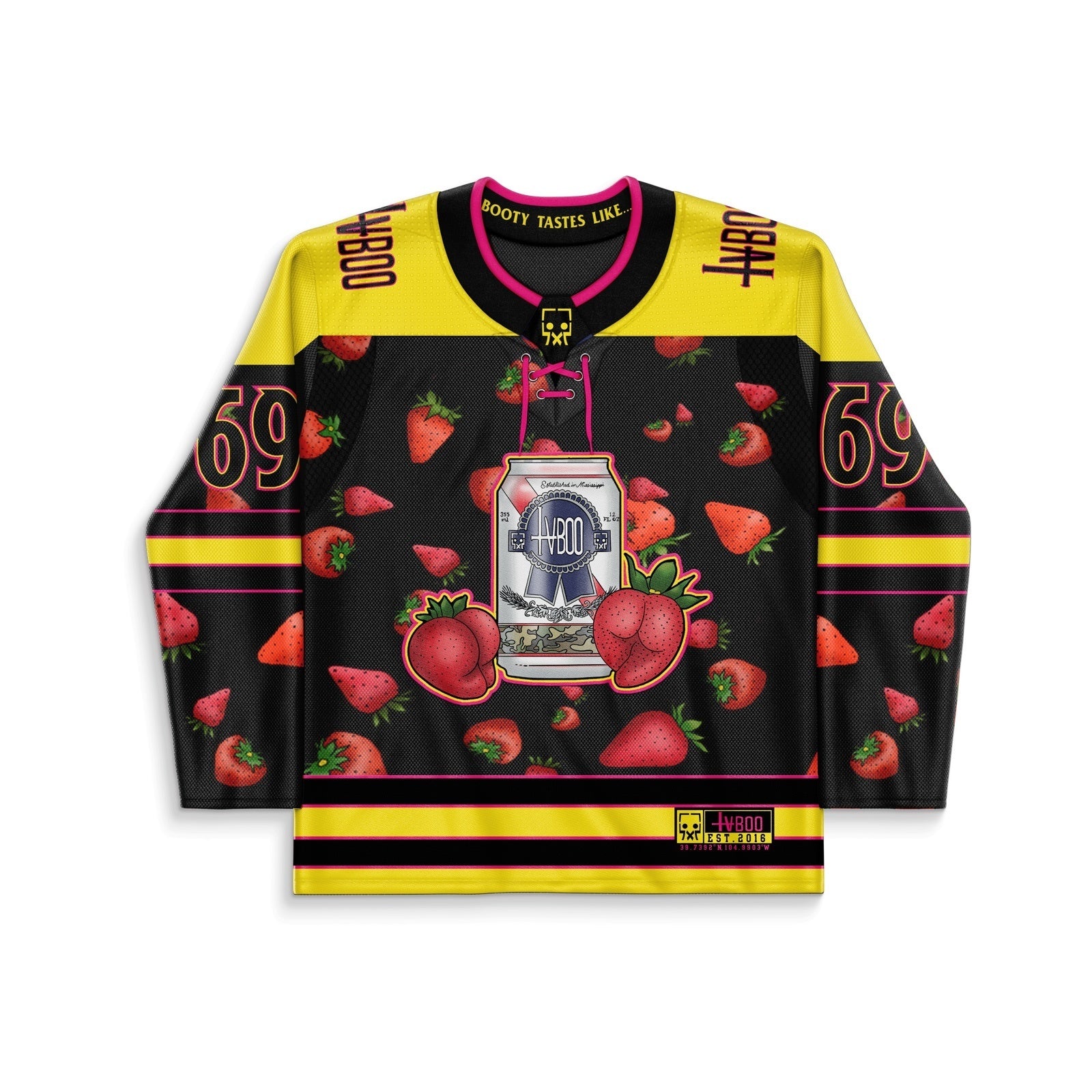 Black pyramid best sale hockey jersey