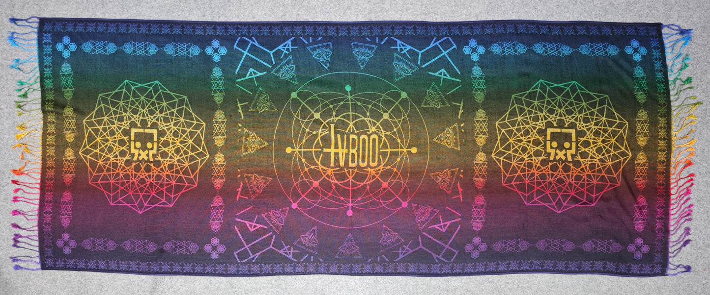 TVBOO Rainbow Pashmina