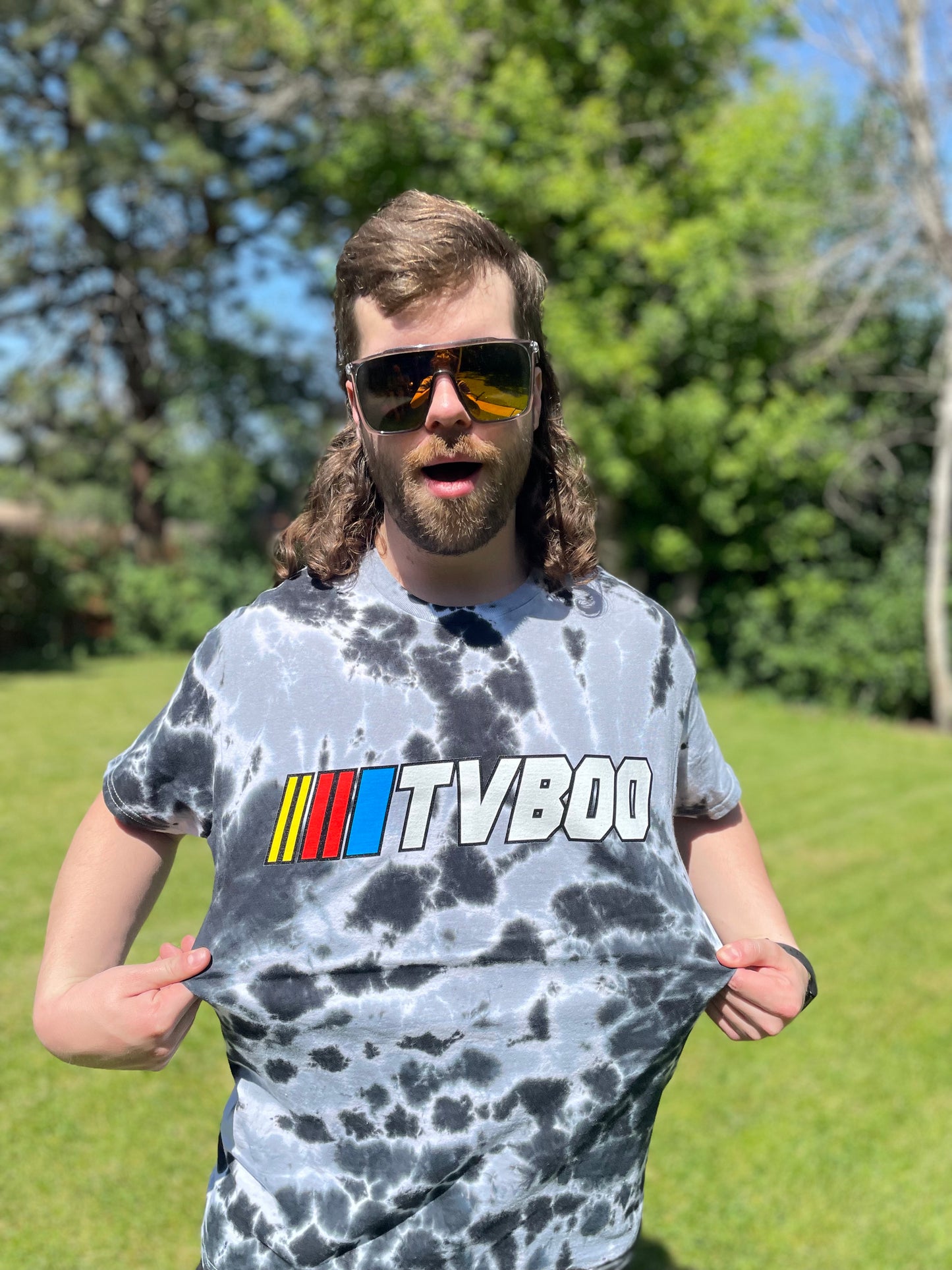 TVBOO NASCAR Tie-Dye Tee